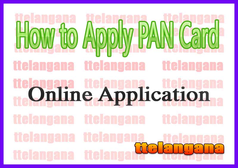 How to Apply PAN Card Online