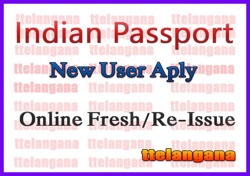 How to Apply for Passport Online Fresh/Re-Issue in India 