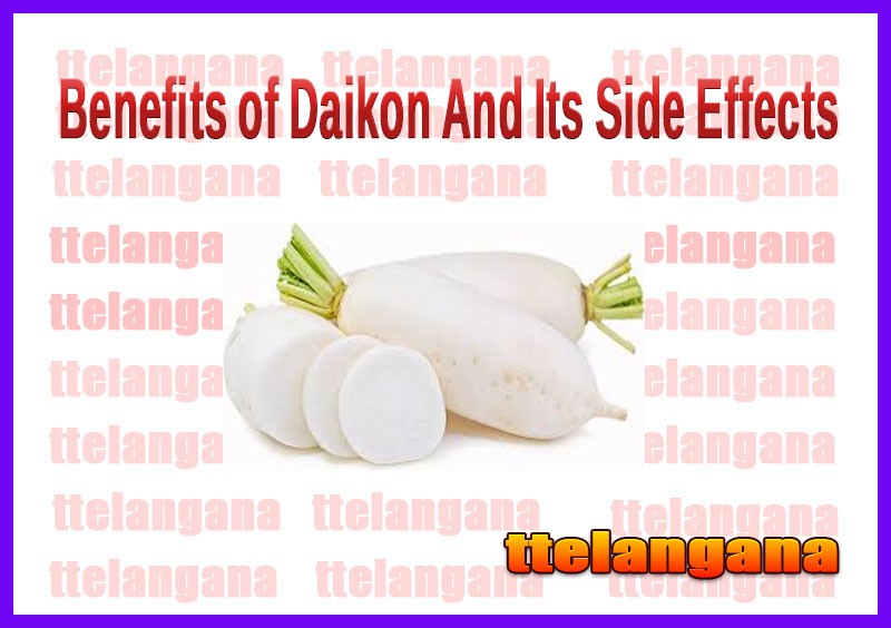 Benefits of Daikon And Its Side Effects