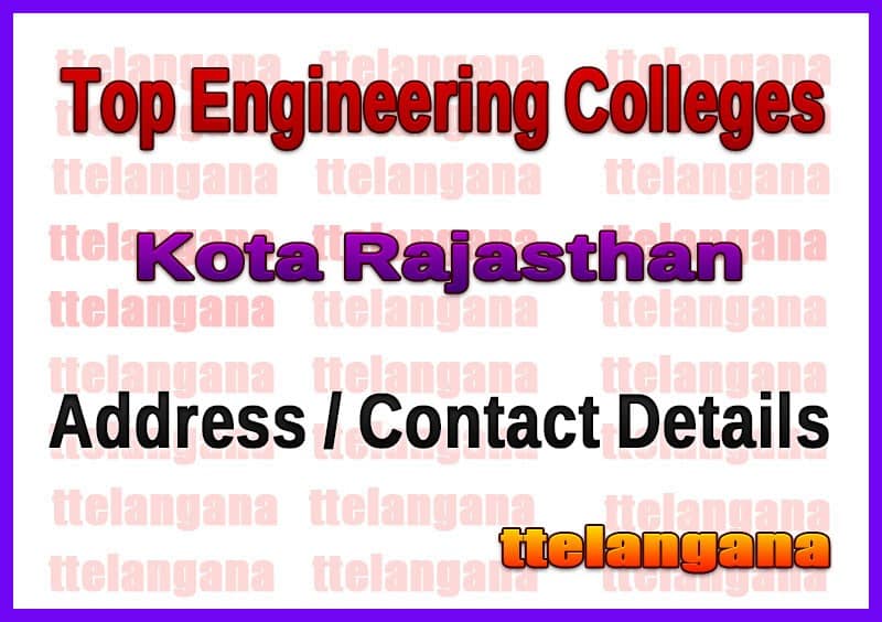 Top Engineering Colleges in Kota Rajasthan