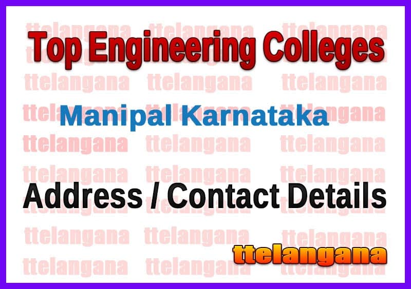 Top Engineering Colleges in Manipal Karnataka