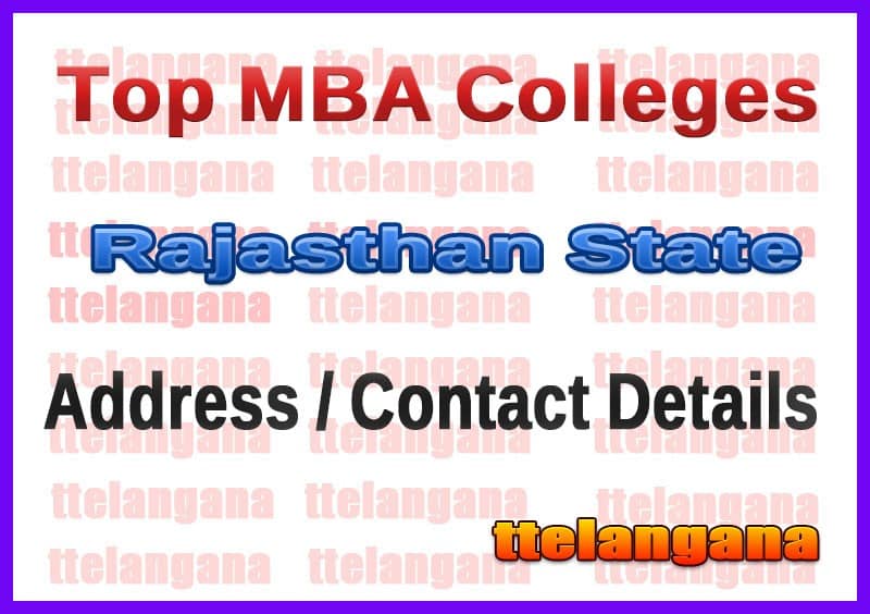 Top MBA Colleges in Rajasthan
