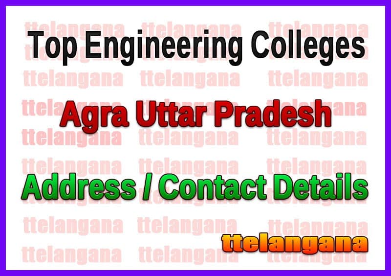 Top Engineering Colleges in Agra Uttar Pradesh