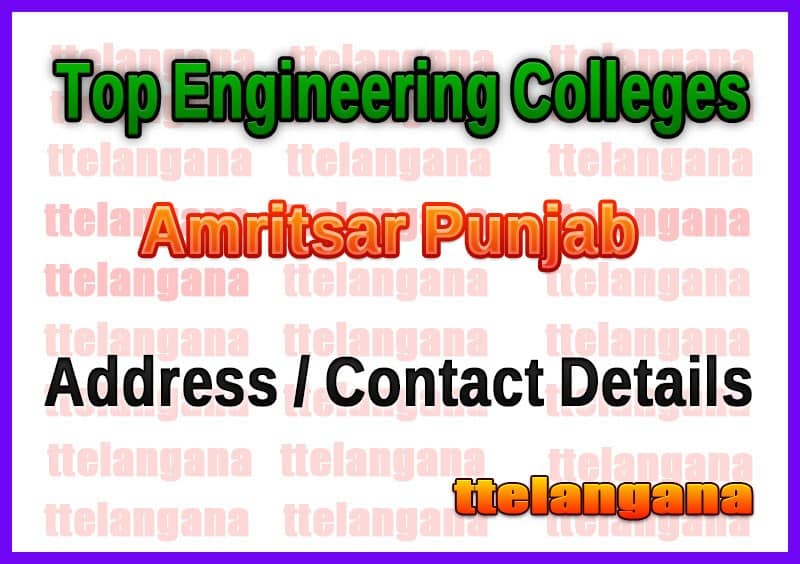 Top Engineering Colleges in Amritsar Punjab