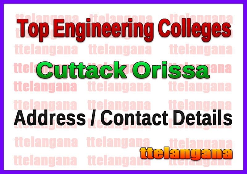 Top Engineering Colleges in Cuttack Orissa