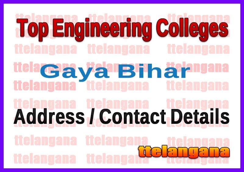 Top Engineering Colleges in Gaya Bihar