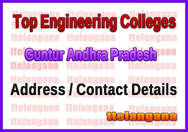 Top Engineering Colleges in Guntur Andhra Pradesh