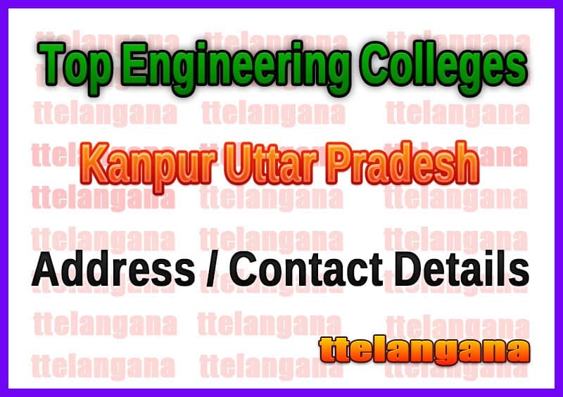 Top Engineering Colleges in Kanpur Uttar Pradesh