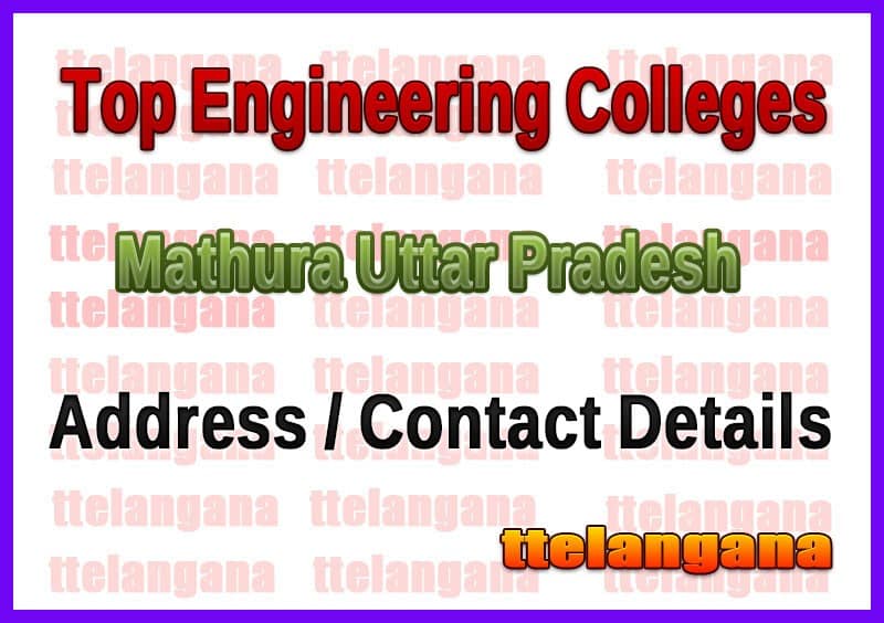 Top Engineering Colleges in Mathura Uttar Pradesh
