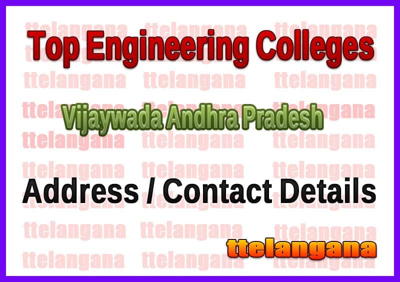 Top Engineering Colleges in Vijaywada Andhra Pradesh
