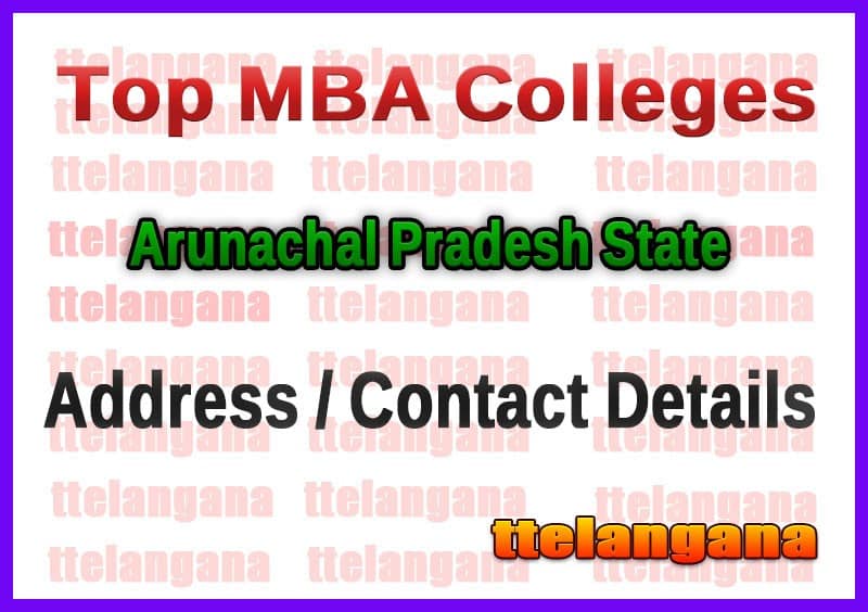 Top MBA Colleges in Arunachal Pradesh