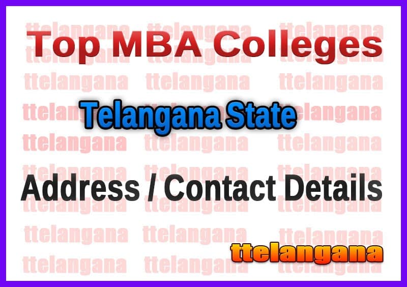 Top MBA Colleges in Telangana