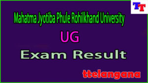 Mahatma Jyotiba Phule Rohilkhand University UG Final Year Exam Result