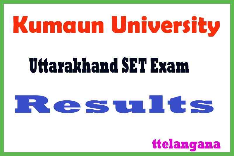 Uttarakhand SET State Eligibility Test Result Merit List Answer Key