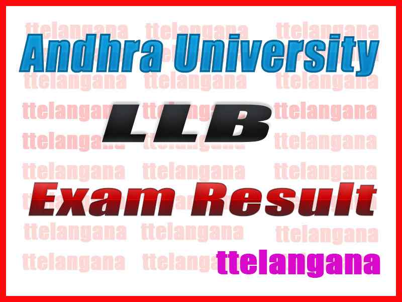 AP Andhra University LLB Exam Results