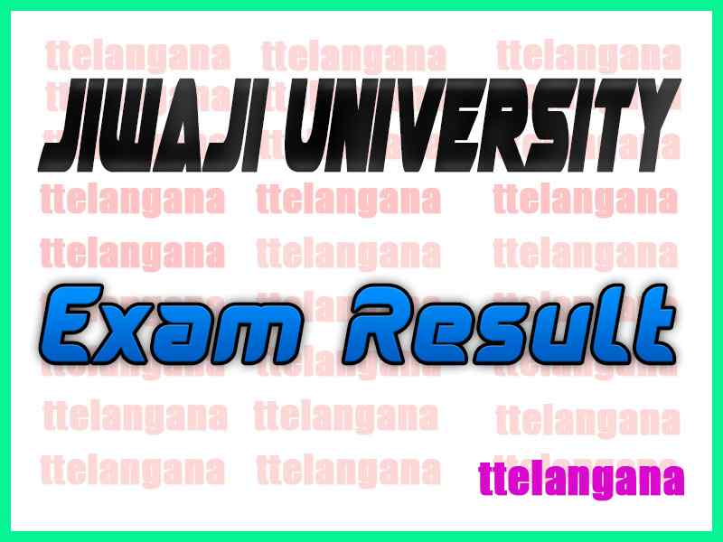 Jiwaji University Results Jiwaji University MCA Exam Results