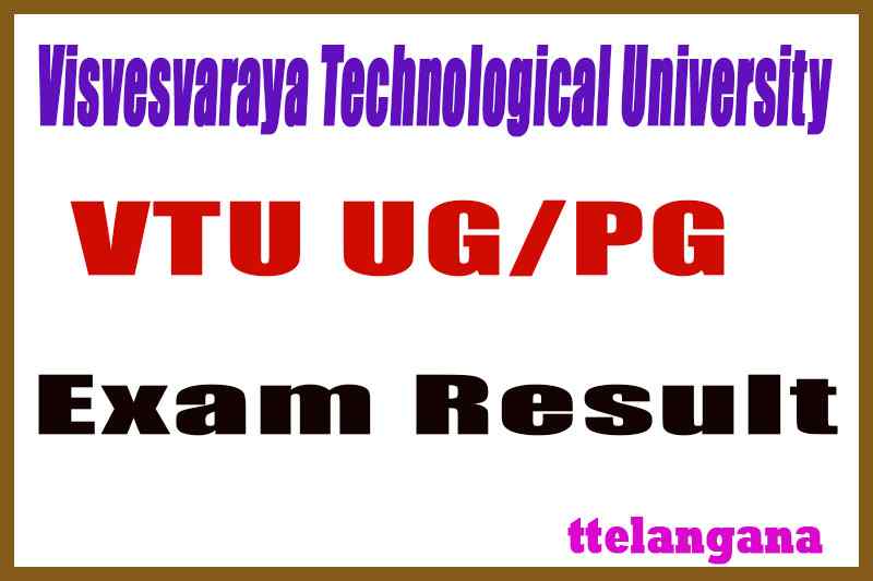 Visvesvaraya Technological University Results