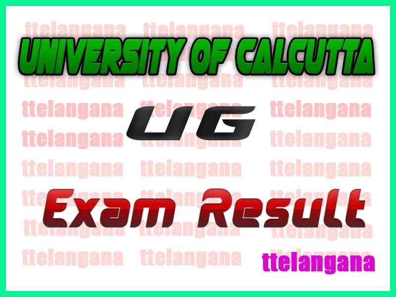 University Of Calcutta UG BA B.Sc B.Com Part II Hons Exam Result