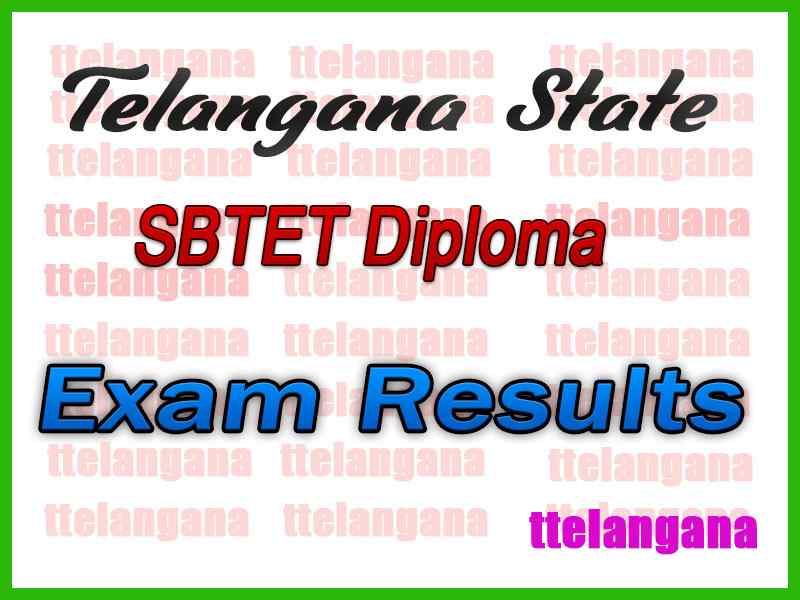 TS SBTET Diploma Results