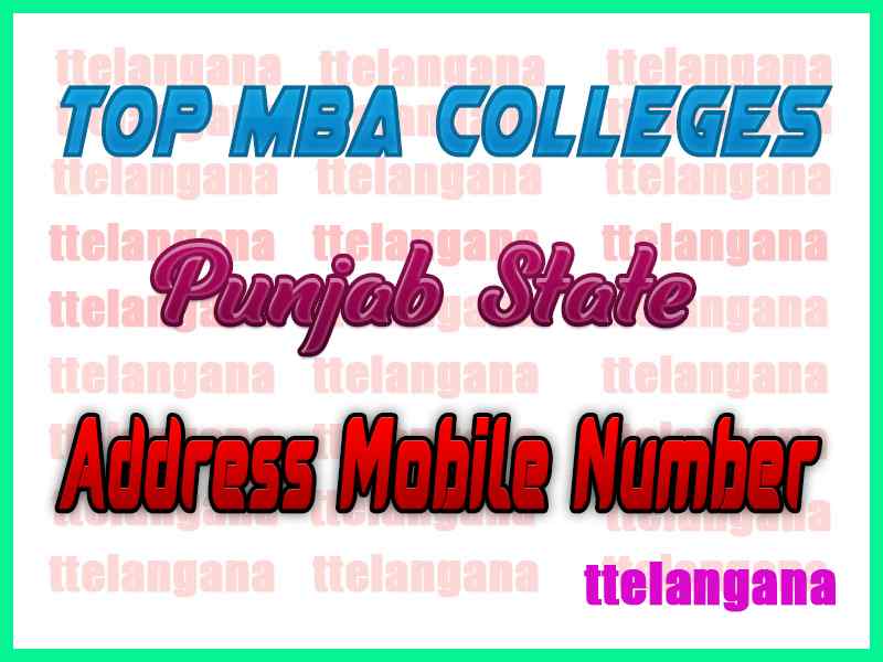 Top MBA Colleges in Punjab 