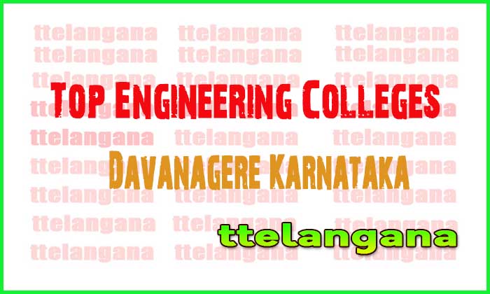 Top Engineering Colleges in Davanagere Karnataka