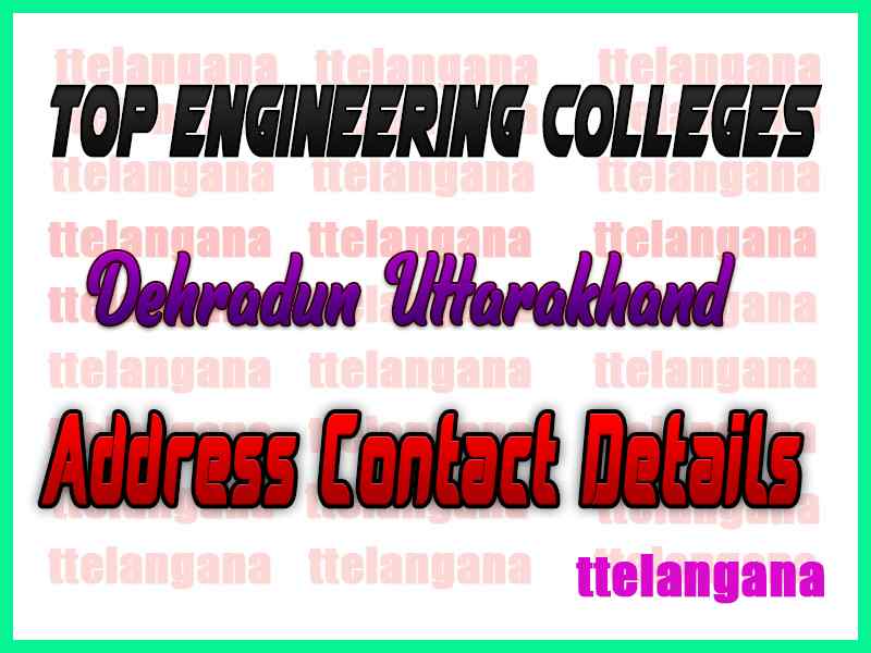 Top Engineering Colleges in Dehradun Uttarakhand
