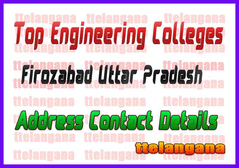 Top Engineering Colleges in Firozabad Uttar Pradesh