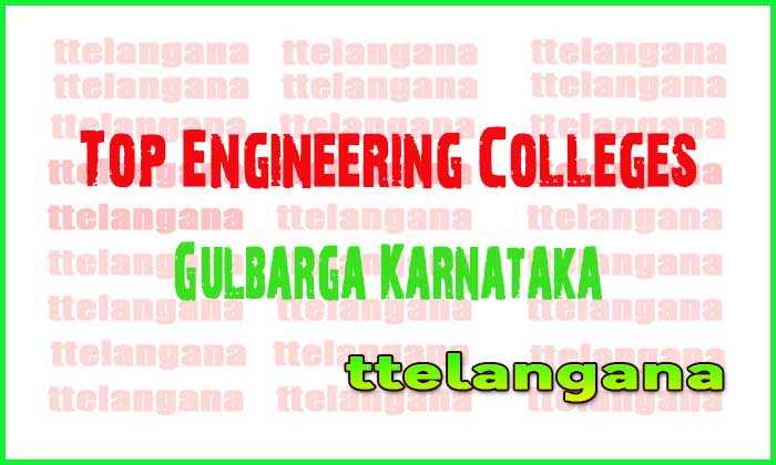 Top Engineering Colleges in Gulbarga Karnataka