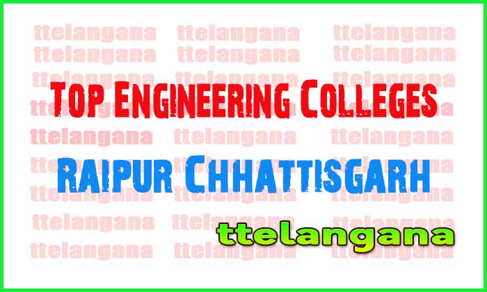 Top Engineering Colleges in Raipur Chhattisgarh