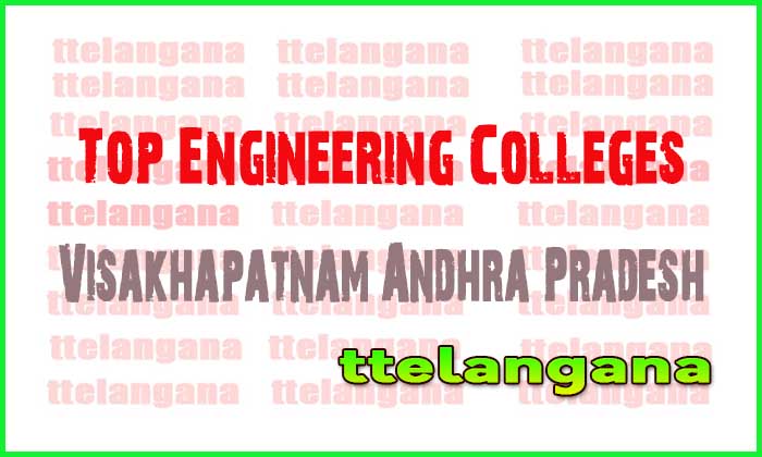 Top Engineering Colleges in Visakhapatnam Andhra Pradesh