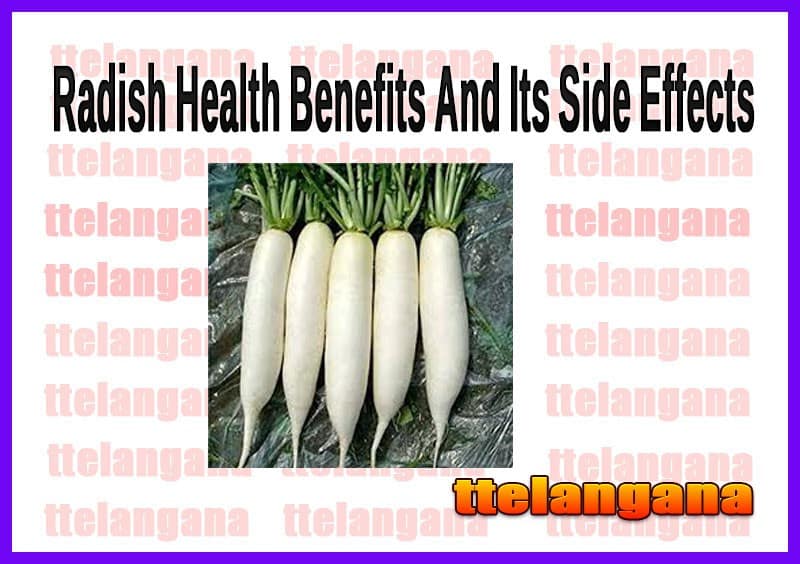 Health Benefits Of Radish And Its Side Effects