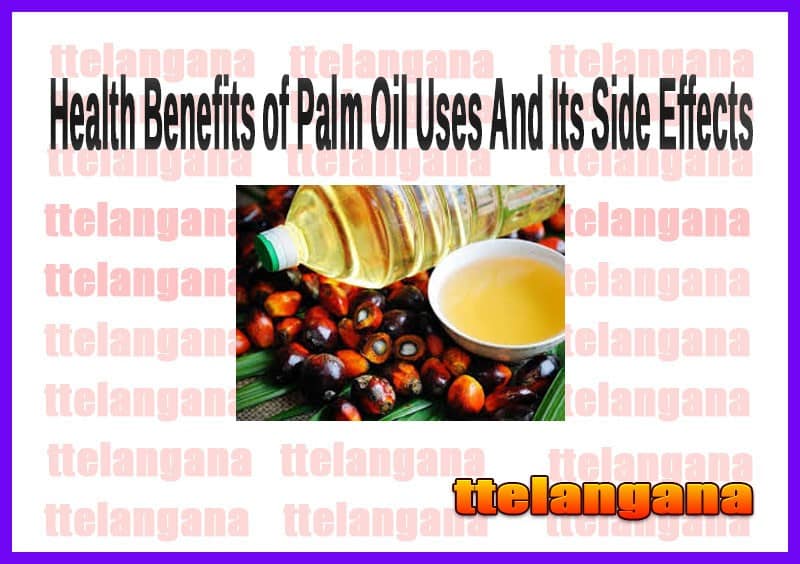 Health Benefits of Palm Oil Uses And Its Side Effects