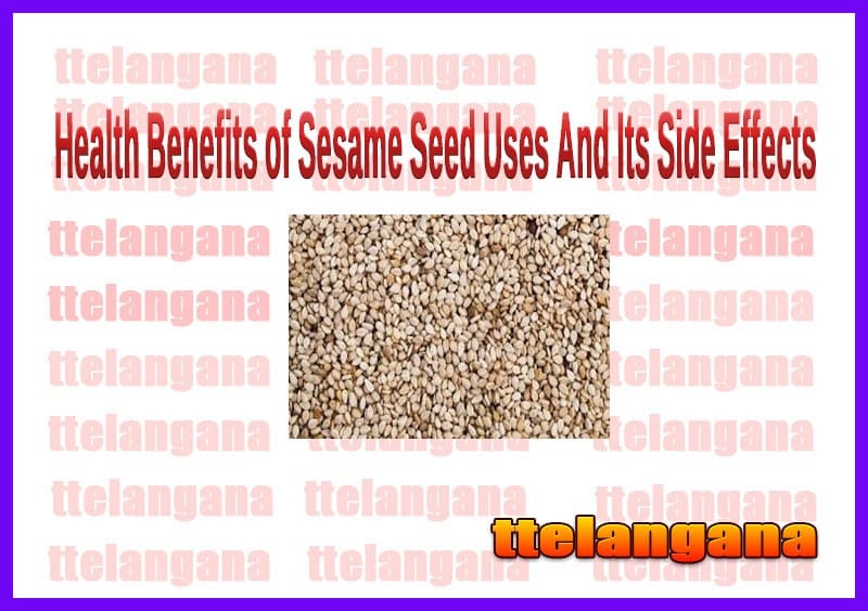 Health Benefits of Sesame Seed Uses And Its Side Effects