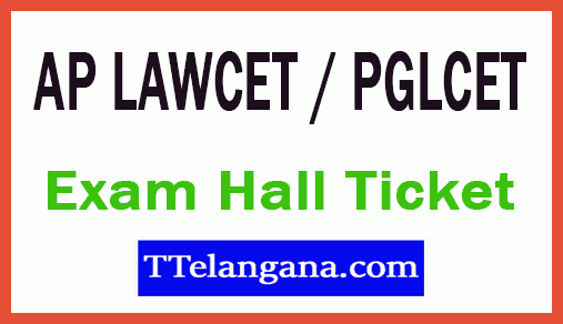 AP LAWCET Hall Ticket AP PGLCET Hall Ticket