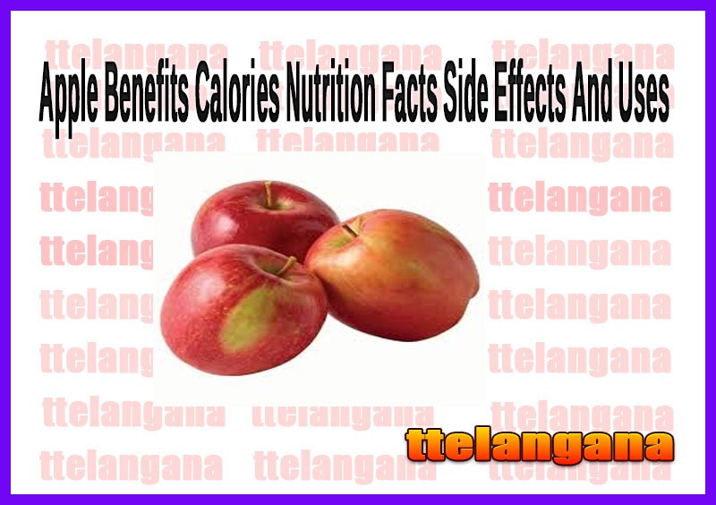 Apple Benefits Calories Nutrition Facts Side Effects And Uses