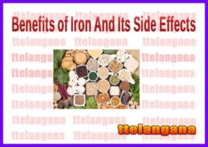 Benefits of Iron And Its Side Effects
