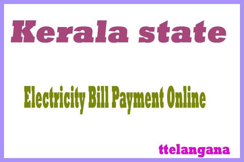 KSEB Kerala Online Electricity Bill Payment Online