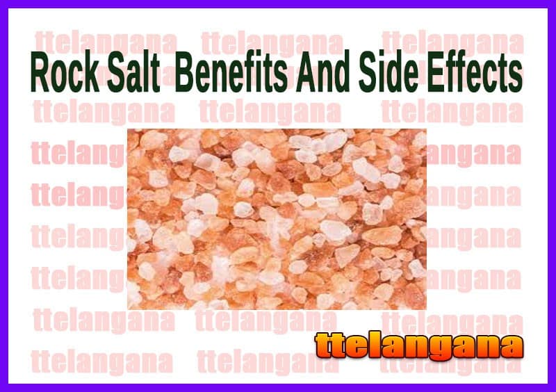 Rock Salt Benefits And Side Effects