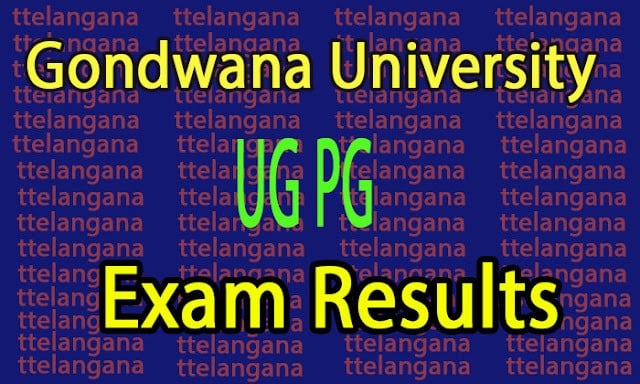 Gondwana University Gadchiroli Result