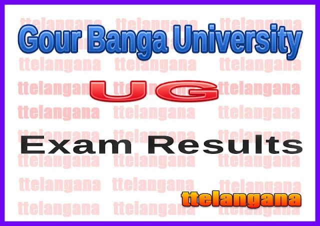 Gour Banga University UG Exam Result