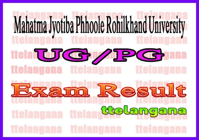 MJP Rohilkhand University Result