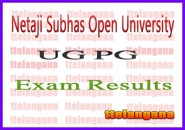 NSOU University UG PG Exams Result