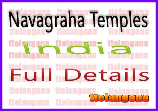 Navagraha Temples In India Full Details