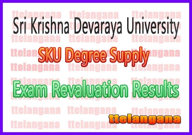SKU Sri Krishna Devaraya University Degree Supply Revaluation Results