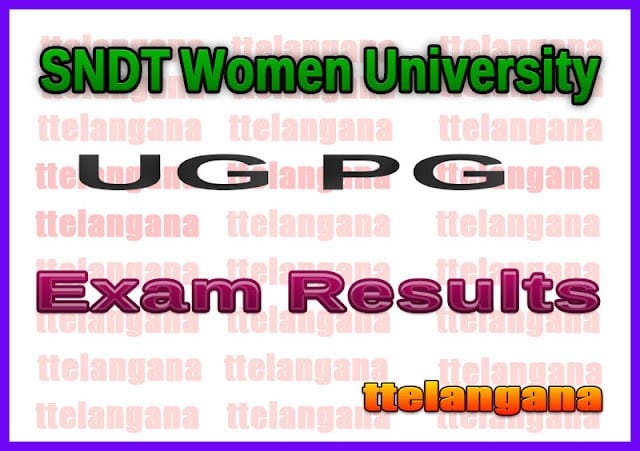 SNDT Women University UG PG Exam Result