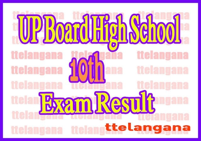 UP Board 10th Exam Result