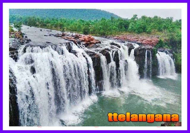Waterfall Bogatha in Telangana Bhadrachalam