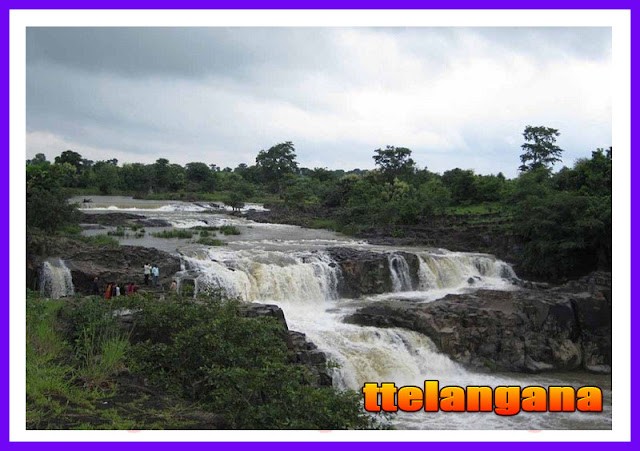 Waterfalls Pochera in Telangana
