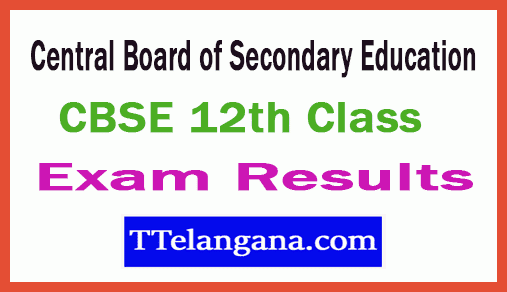 Central Board of Secondary Education 12th Class Results