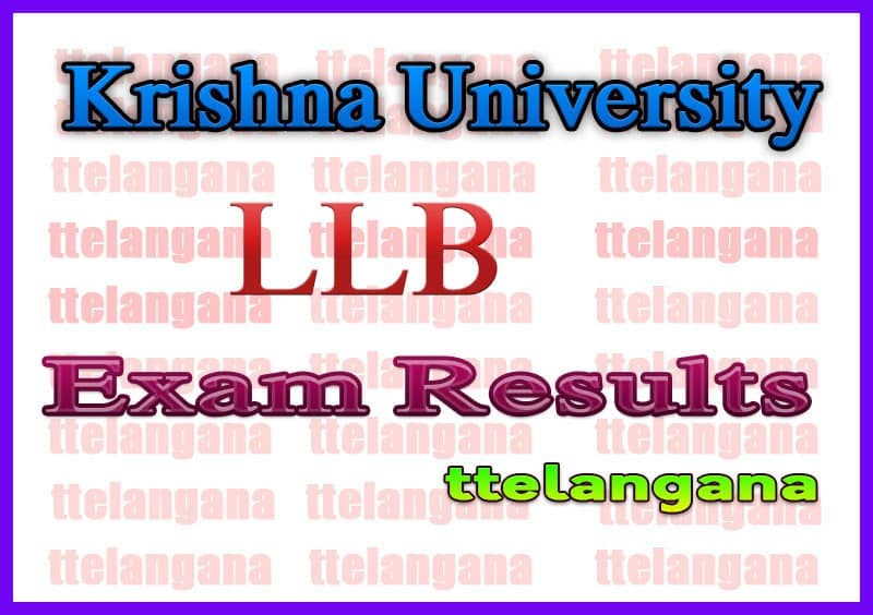 KRU LLB 3rd 5th Sem Exam Results